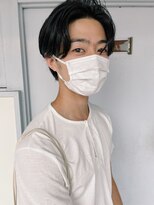 シェノン サントル(CHAINON CENTRE)&nbsp;センターパート/マッシュ/着物ヘア/着物ヘア/メルティカラー