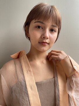 ブラウヘアアンドケア(care) コロンと丸みショート