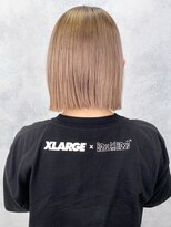 アイティーバイアルバム 藤沢店(IT by ALBUM) ぷつんボブ_カーキグレージュフェザーバング_ba344791