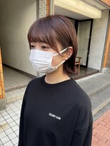 メール(mer)&nbsp;ピンクベージュ×ボブ