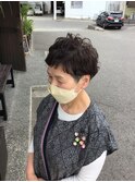 大人女性にも似合うツーブロックスタイル