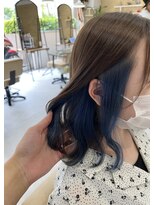 キキ(kiki by KENJE) earring color × Blue