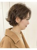 ショートボブパーマ