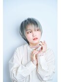 柔らか外はねショートボブ