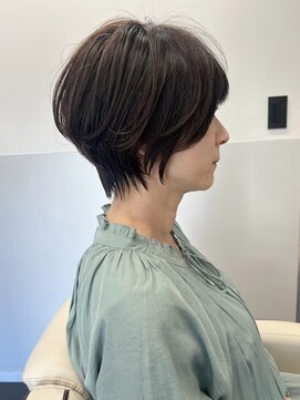 アルトル 池袋(altru) 大人かわいいナチュラルショートボブ