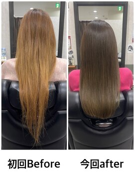 リリー 草津店(.Lily) 髪質改善カラーエステ