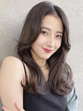 プアメリア 名古屋(Puamelia) トリートメント ブリーチなしダブルカラー 前髪縮毛矯正