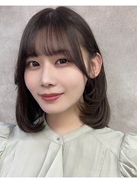 ロンドアヴァントゥス 池袋(Lond aventus) 韓国レイヤー/韓国風/ボブ/髪質改善/黒髪/ブリーチなし〔池袋〕