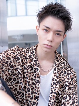 イオ 本厚木(io) スパイキーショートメンズカット刈り上げ短髪