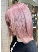 マティス 表参道(matiz)&nbsp;コットンピンク/カール/セミディ/ダークアッシュ