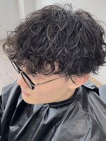 波巻きパーマ