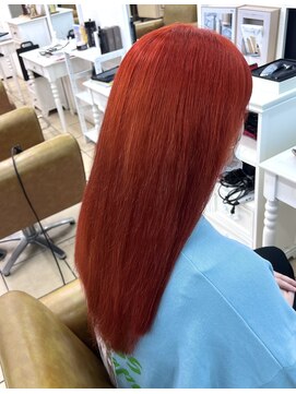 グラスペディア(graspedia) オレンジカラー【広島派手髪】【広島ハイトーン】