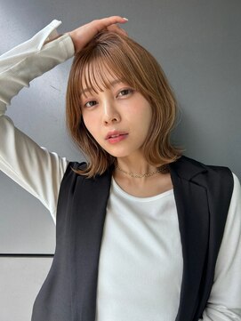 トルネード(TORNADO) くびれボブ くびれヘア シースルーバング フェイスレイヤー s23