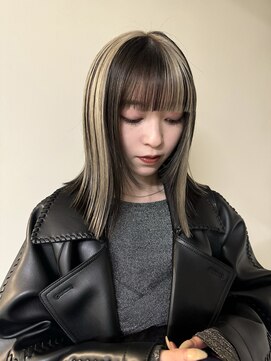 ノラ シブヤ(NORA) ブロックカラー/デザインカラー/ローライト/ハイライト