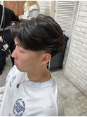 爽やかセンターパート
