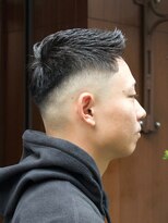 ザバーバー 渋谷(THE BARBER) Fether up High Skin Fade