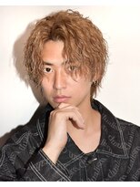 オーシャントーキョーオーバー 渋谷(OCEAN TOKYO OVER)&nbsp;メンズ波巻きツイスパニュアンススパイラルスパイキーショート