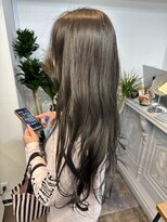 20代30代40代艶髪“濃密アッシュで叶える、美髪レイヤー”