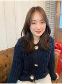 簡単スタイリング/韓国くびれミディアム/顔タイプ診断×骨格診断
