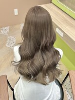 イオエ 西梅田(ioe)&nbsp;ブリーチなしカラー/髪質改善/ミルクティーベージュ/小顔ヘア