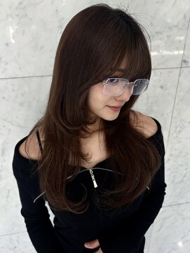 ユーフォリア 新宿通り(Euphoria) ハッシュカット/韓国ヘア/ロングレイヤー/ザクザクレイヤー