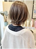 レイヤーボブ レイヤーカット くびれヘア ボブ