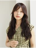 レイヤーカット 髪質改善  チョコレートカラー  透明感カラー