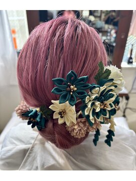 ジャスト ヘア アネックス 久里浜店(just hair ANNEX) 成人式前撮りヘア