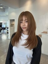 ロックワークオレンジ 西中島店(ROCK WORK ORANGE)&nbsp;レイヤーカット＊ ロングヘア