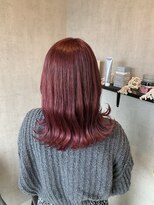 トリコ(ToricO) チェリーレッド ワインレッド ダブルカラー ダークレッド