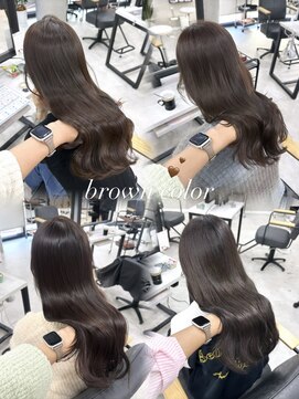 フランチェスカドットボブ(francesca.bob) 【Rinka】brown color