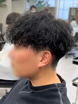 ゴールドシブヤ(GOALD SHIBUYA)&nbsp;【リアルお客様スタイル】刈り上げスペインカール