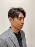 センターパートショート