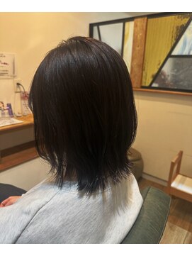 クラゲヘアー/小顔/ココアベージュ/オリーブグレー/蟹江