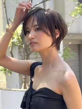 20代30代ショートボブレイヤーカットレイヤーボブ