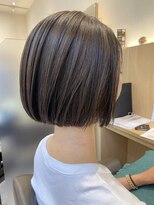 ウイバイファースト(u'i by first)&nbsp;ワンレンボブ×グレージュカラー