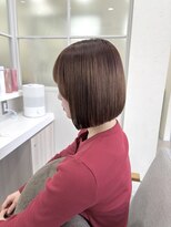 ルーム 郡山店(ROOM)&nbsp;お家でも簡単スタイリング♪髪質改善縮毛矯正×タッセルボブ
