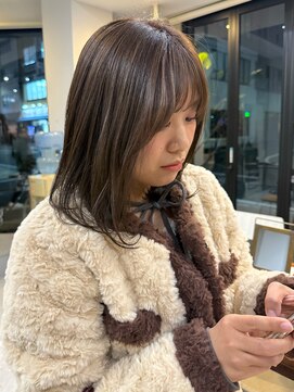 ヘアー アイス ルーチェ(HAIR ICI LUCE) オリーブグレージュ/オリーブベージュブリーチなし/星