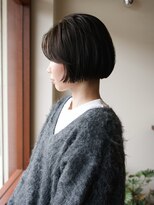 モノリス(MONOLITH.)&nbsp;ミニボブ・ダークアッシュ