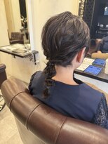 ガネーシャ(ganesya)&nbsp;編みおろしヘアセット