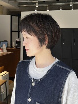 g r a i n canvas. 川崎/ショート/ボブ/髪質改善【グレイン】【5月1日~(予定)】 シルキーショート 窪田