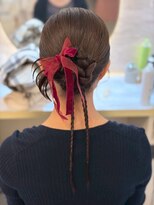 ヘアアレンジメント ボガスティーズ 溝の口店(Hair arrangement Vogusty's)&nbsp;カチモリ×たらし編み/タイトアップ《溝の口/田都沿い》