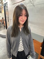 ニール 名古屋 伏見 丸の内(NEELU)&nbsp;【NEELU_RIE】オリーブグレージュ　nuance laye