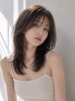 モードケイズ 調布店(MODE K's) ハッシュカット_顔周り韓国レイヤーカット前髪カット調布ウルフ