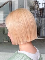 ヲタク(wotaku.)&nbsp;ブロンドハイトーンタイトボブケアブリーチ抜きっぱなしブロンド