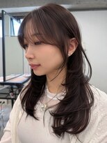 リンドトウキョウ(LINDO TOKYO)&nbsp;大阪/心斎橋/ココアブラウン/レイヤーカット/ハッシュカット
