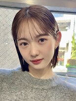 メゾンアクア 表参道(Maison ACQUA)&nbsp;切りっぱなしボブレイヤーボブ似合わせ小顔前髪縮毛矯正/表参道