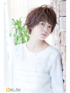 アルターリアン(aL ter LieN) 【aL-ter LieN TAKU】小顔カット☆マッシュショート　千葉