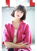 Chlom ☆重めレトロストレートボブ　TEL 0364574337