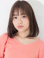 パティオンツー(PATIONN2)&nbsp;シースルーバングボブストレート内巻き大人マッシュウルフロブ